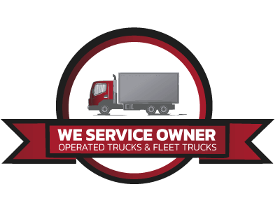 We service Owner operated Trucks and Fleet Trucks